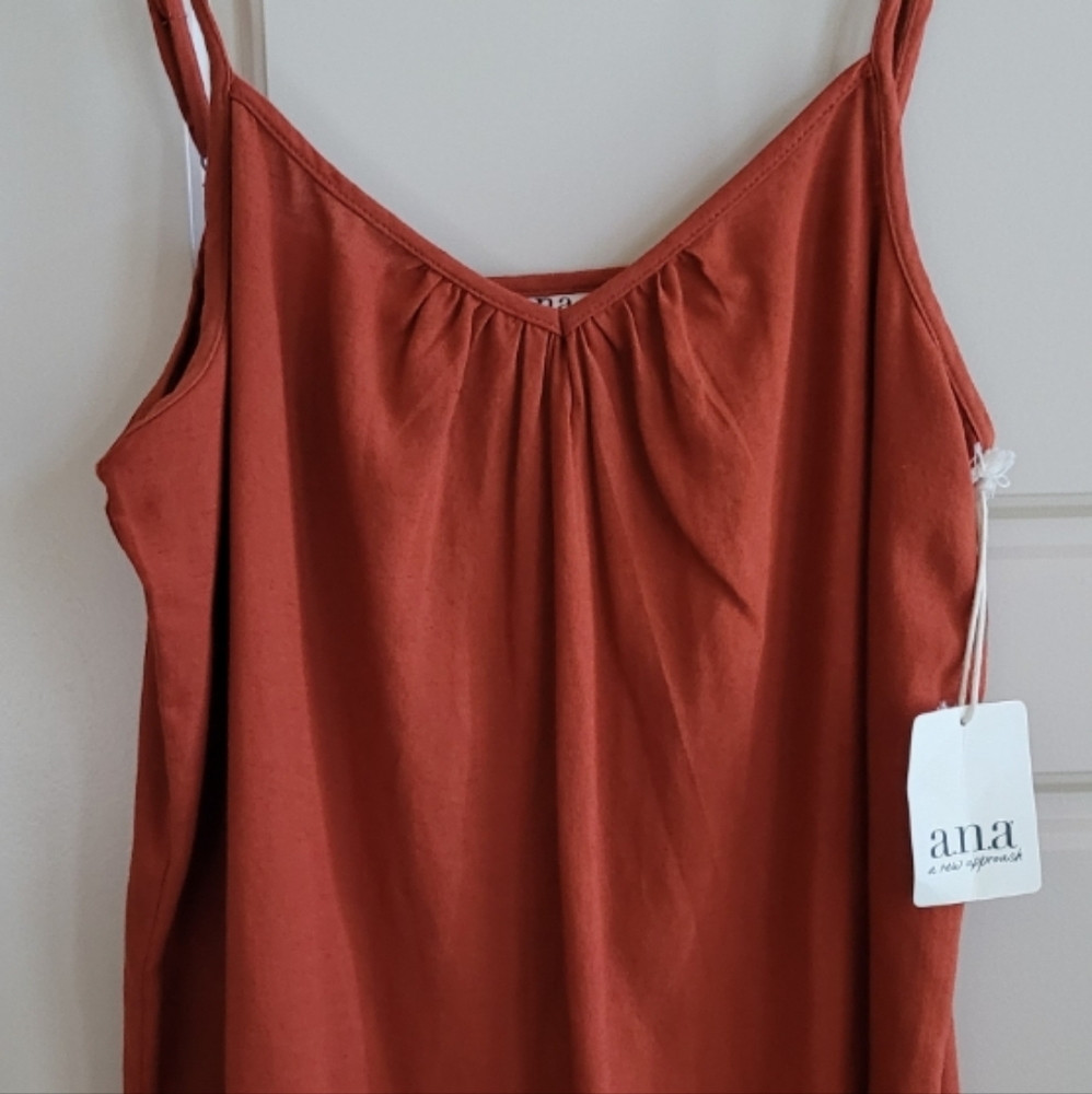 A.n.a New Approach Sleveless Maxi dress, Size Small, Color Pumpkin spice color
